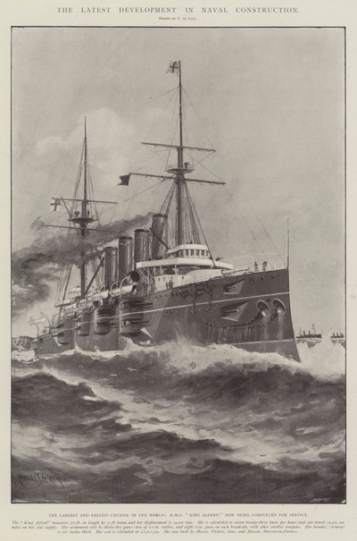 El último desarrollo en la construcción naval de Charles John de Lacy